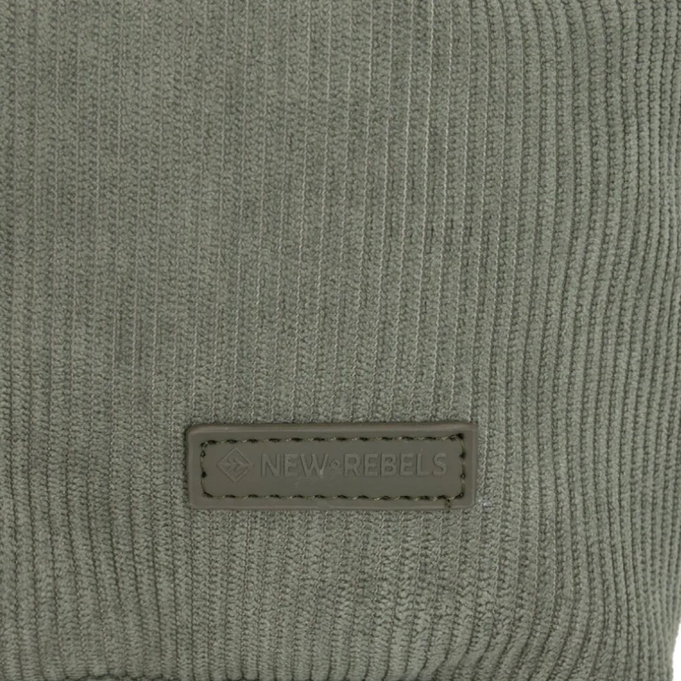 New Rebels Ribbi Los Angeles Rolltop Rucksack Mini Sage Green – 13 l