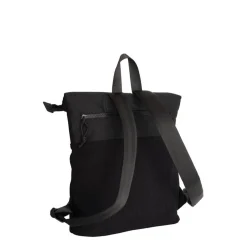 New Rebels Ribbi Los Angeles Rolltop Rucksack Mini Schwarz – 13 l