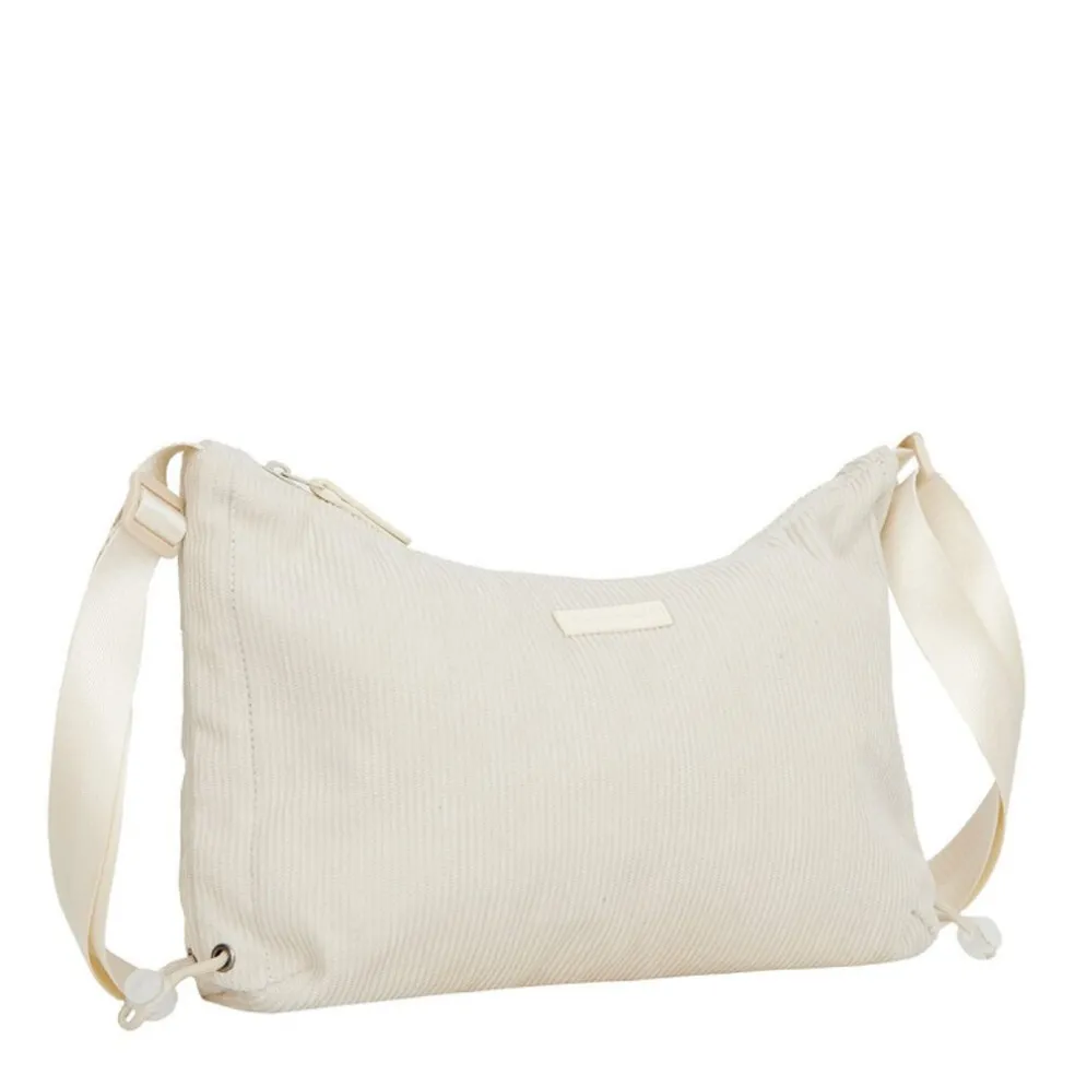 New Rebels Ribbi Rose Umhängetasche 6,1 l Rippstoff Polyester – Bequeme Crossbody-Tasche für den Alltag – Beige
