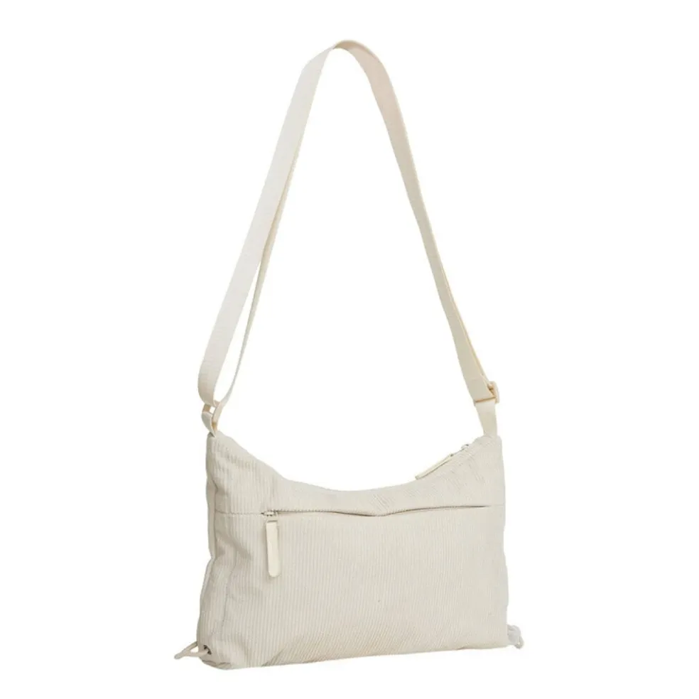 New Rebels Ribbi Rose Umhängetasche 6,1 l Rippstoff Polyester – Bequeme Crossbody-Tasche für den Alltag – Beige