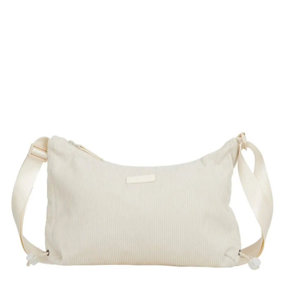 New Rebels Ribbi Rose Umhängetasche 6,1 l Rippstoff Polyester – Bequeme Crossbody-Tasche für den Alltag – Beige
