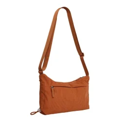 New Rebels Ribbi Rose Umhängetasche 6,1 l Rippstoff Polyester – Bequeme Crossbody-Tasche für den Alltag – Coffee Brown