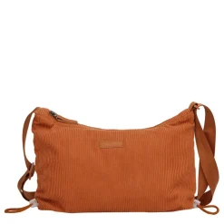 New Rebels Ribbi Rose Umhängetasche 6,1 l Rippstoff Polyester – Bequeme Crossbody-Tasche für den Alltag – Coffee Brown