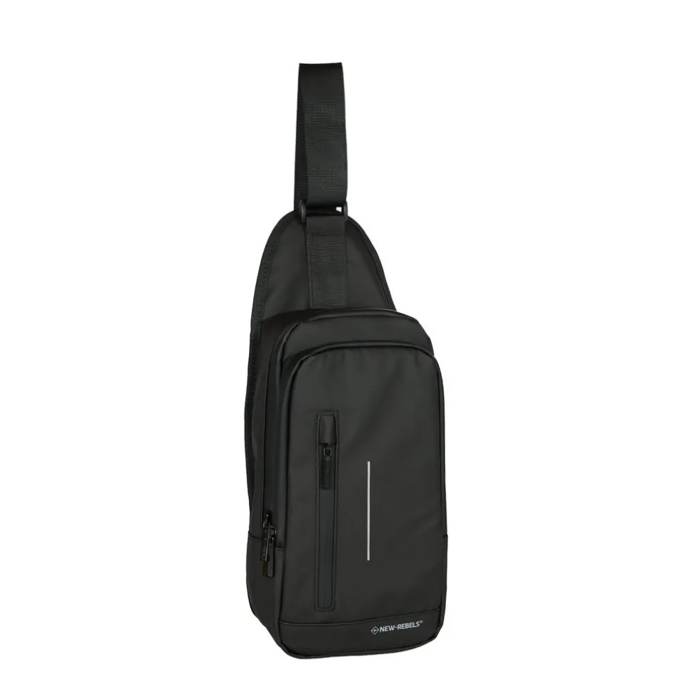 New Rebels Taunton Fargo Schwarz 8L Crossbody Bag Wasserabweisend