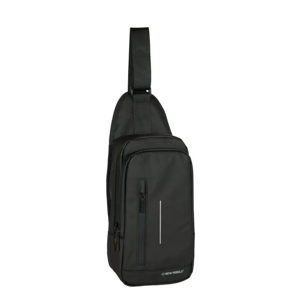 New Rebels Taunton Fargo Schwarz 8L Crossbody Bag Wasserabweisend
