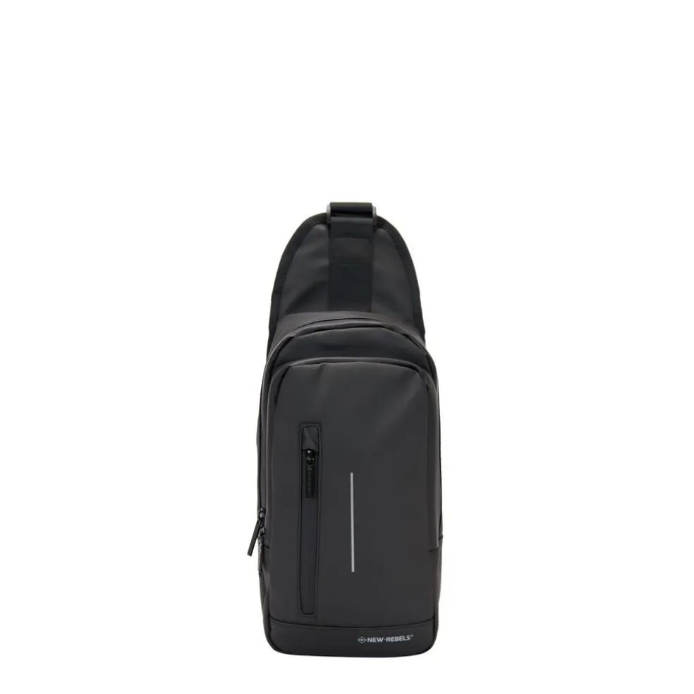New Rebels Taunton Fargo Schwarz 8L Crossbody Bag Wasserabweisend