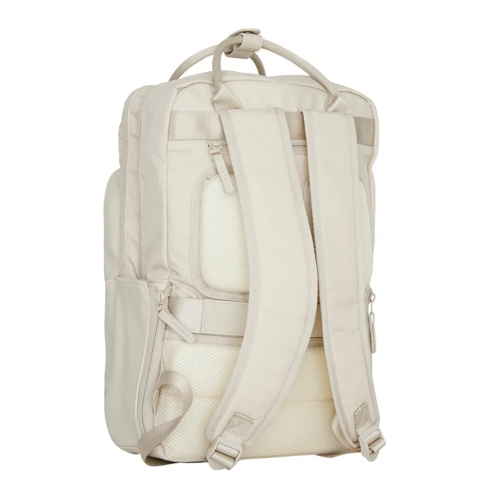 New Rebels Trondheim Rucksack – Laptop Rucksack 15,6 Zoll – Schulrucksack & Arbeitstasche – Wasserabweisend – 18L – Nylon/PU