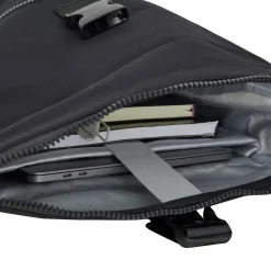 New Rebels Valor New York Schwarz 21L Rucksack Rolltop Wasserabweisend Laptop 15,6“