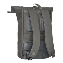 New Rebels Valor New York anthrazitgrau 21L Rucksack Rolltop Wasserabweisend Laptop 15,6 Zoll