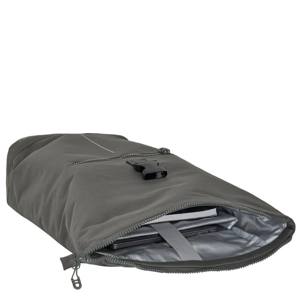New Rebels Valor New York anthrazitgrau 21L Rucksack Rolltop Wasserabweisend Laptop 15,6 Zoll
