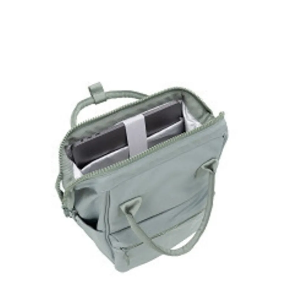 New Rebels Valor Weverly School / Arbeitstasche Rucksack – 9,5 l – Robustes 900D-Polyester – 4 Fächer Laptopfach 14” – Wasserabweisend Sage Green
