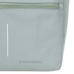 New Rebels Valor Weverly School / Arbeitstasche Rucksack – 9,5 l – Robustes 900D-Polyester – 4 Fächer Laptopfach 14” – Wasserabweisend Sage Green