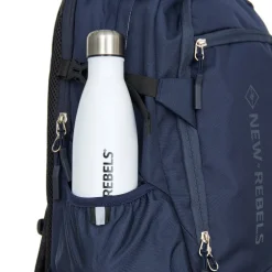 New Rebels Vince Baldwin Marineblau 33L Rucksack Wasserabweisend Laptop 15.6