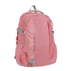 New Rebels Vince Gilbert Rosa 27L Rucksack Wasserabweisend Laptop 15.6"