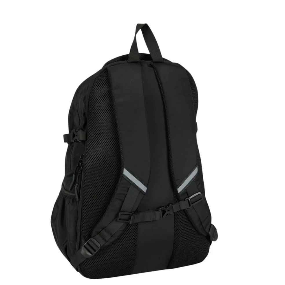 New Rebels Vince Gilbert Schwarz 27L Rucksack Wasserabweisend Laptop 15.6"