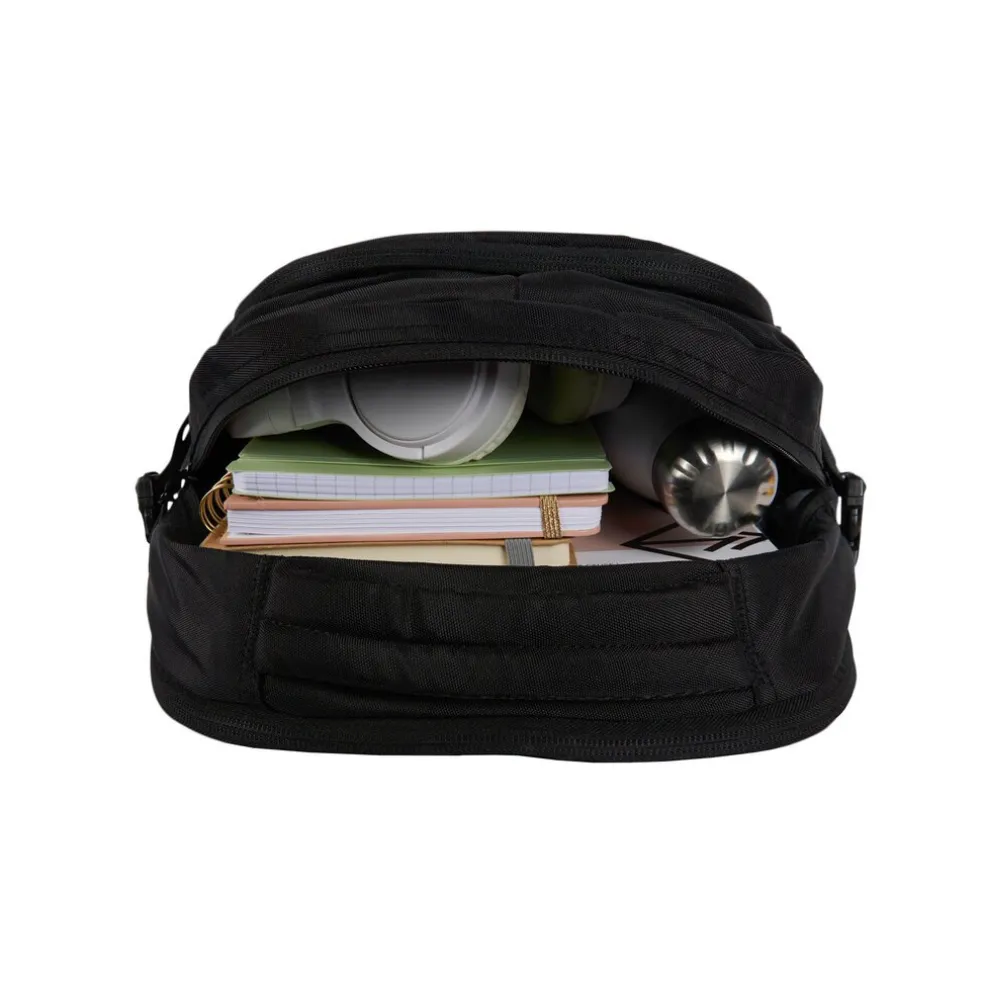 New Rebels Vince Gilbert Schwarz 27L Rucksack Wasserabweisend Laptop 15.6"