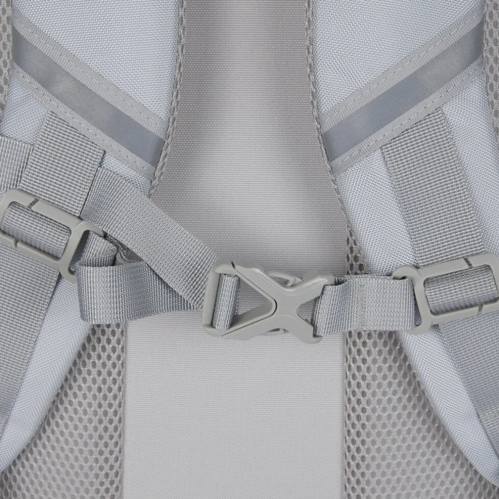 New Rebels Vince Gilbert Hellgrau 27L Rucksack Wasserabweisend Laptop 15.6"