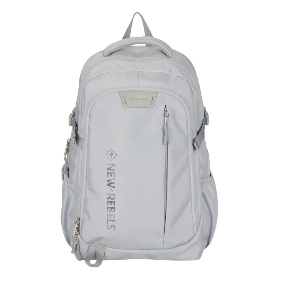 New Rebels Vince Gilbert Hellgrau 27L Rucksack Wasserabweisend Laptop 15.6"