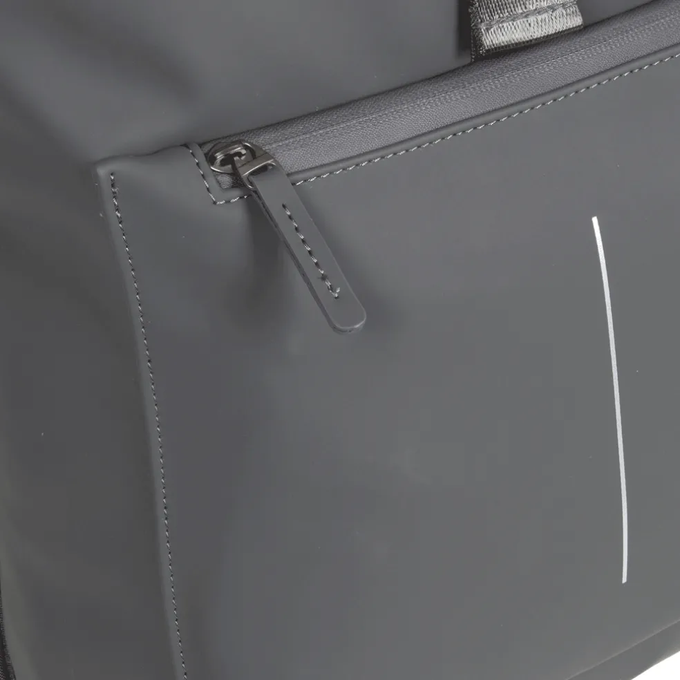 New Rebels William Baltimore Anthrazit 13L Rolltop Rucksack Wasserabweisend Laptop 14"
