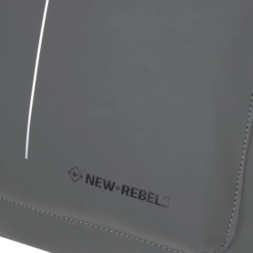 New Rebels William Baltimore Anthrazit 13L Rolltop Rucksack Wasserabweisend Laptop 14"