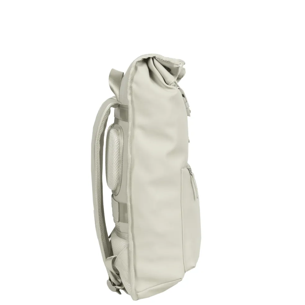 New Rebels William Baltimore Beige 13L Rolltop Rucksack Wasserabweisend Laptop 14"