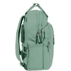 New Rebels William Milwaukee Salie Grün 18L Rucksack Wasserabweisend Laptop 15.6
