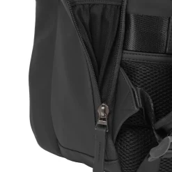 New Rebels William Milwaukee Schwarz 18L Rucksack Wasserabweisend Laptop 15.6