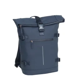 New Rebels William Riverside Marineblau 19L Rucksack Wasserabweisend Laptop15.6"