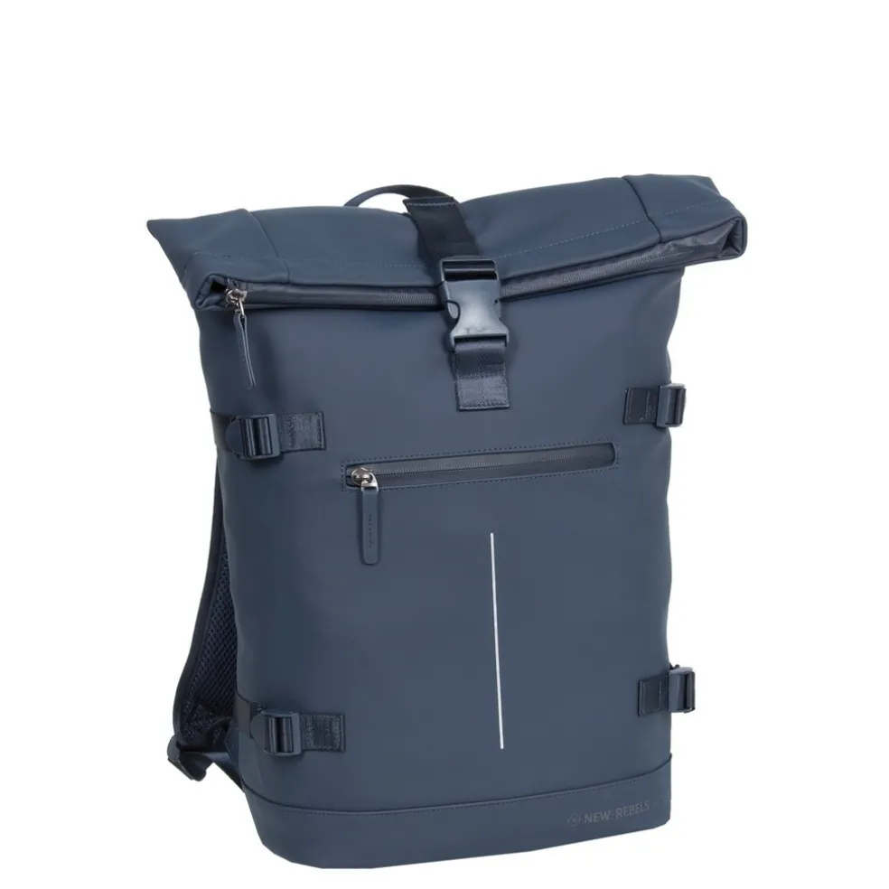 New Rebels William Riverside Marineblau 19L Rucksack Wasserabweisend Laptop15.6"