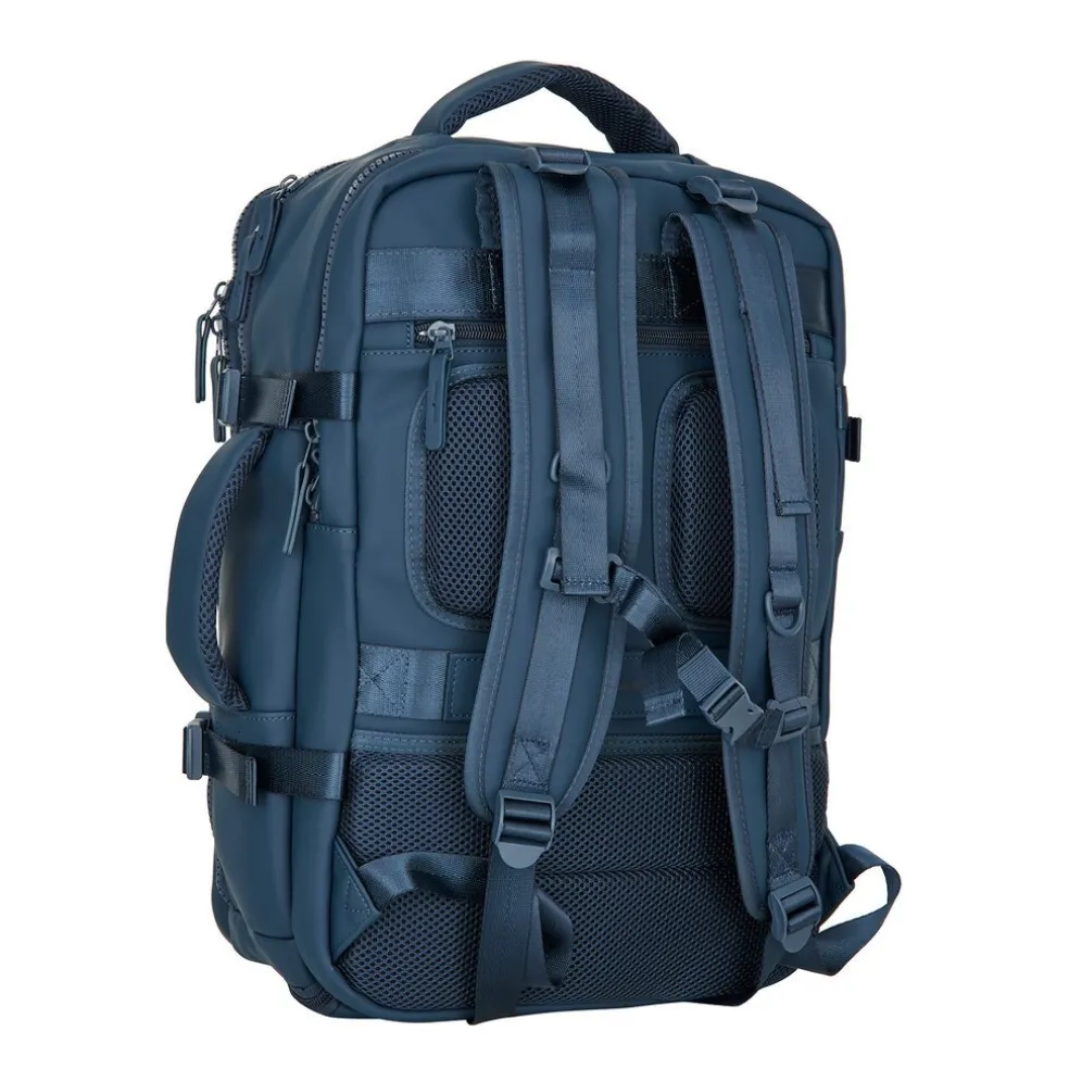 New RebelsNew Rebels Jessi – Womby Weekend Travel Bag Underseat Backpack – 27L Water-Repellent Cabin Bag – 30x20x45 cm Schaduwblau