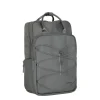 Trondheim Rucksack – Laptop Rucksack 15,6 Zoll – Schulrucksack & Arbeitstasche – Wasserabweisend – 18L – Nylon/PU – Anthrazit